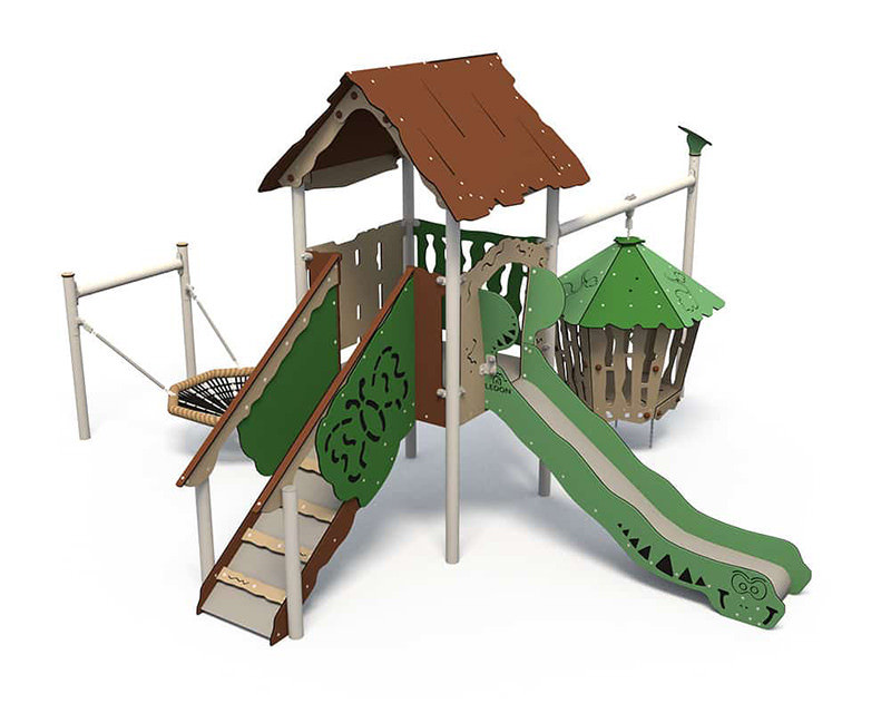 Color Vistoso NOCH 14368 Play Equipment Landscape Modelling Juegos para Parques Infantiles 